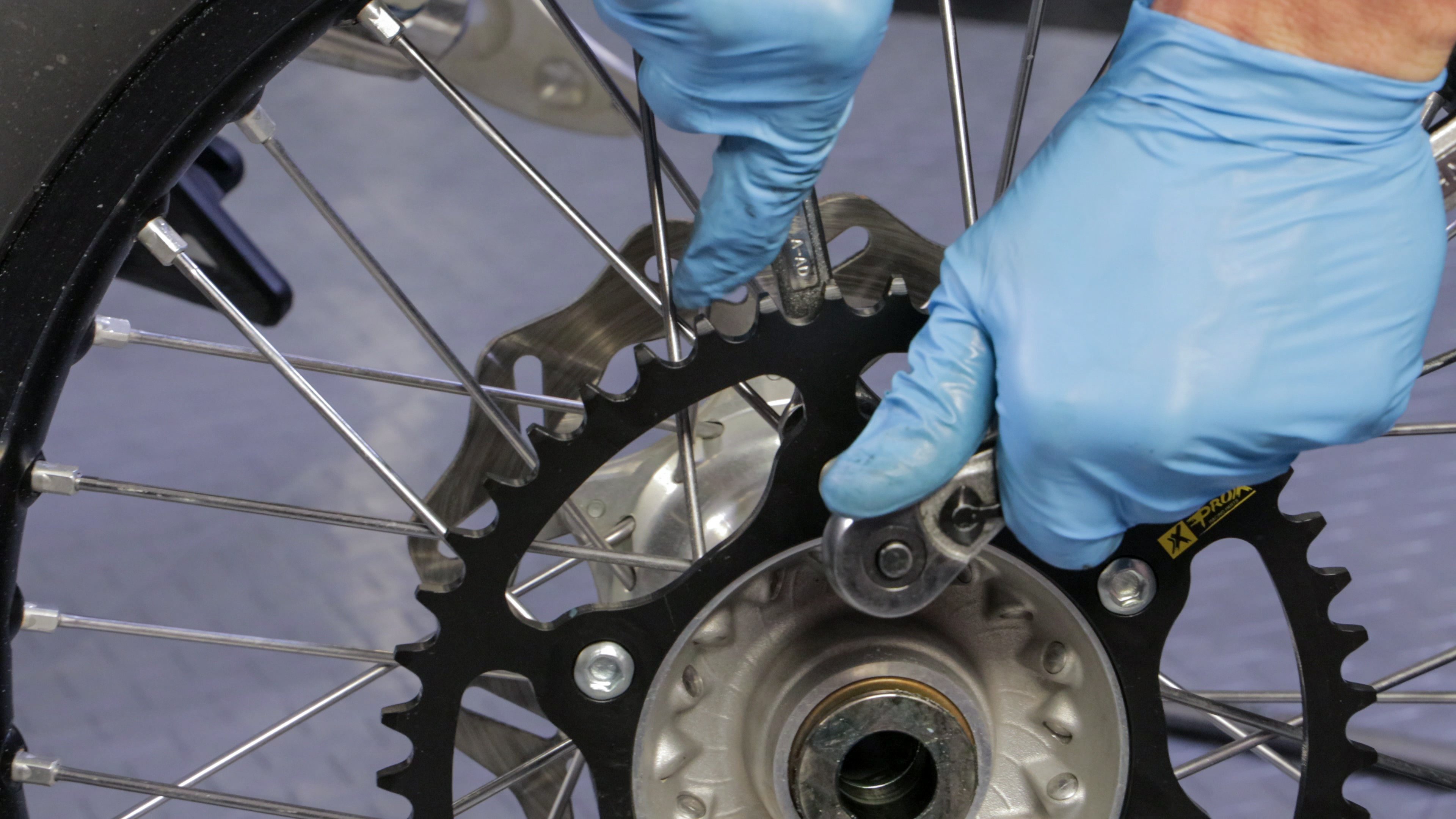 How To Replace the Countershaft Sprocket and Rear Sprocket on your Dirt